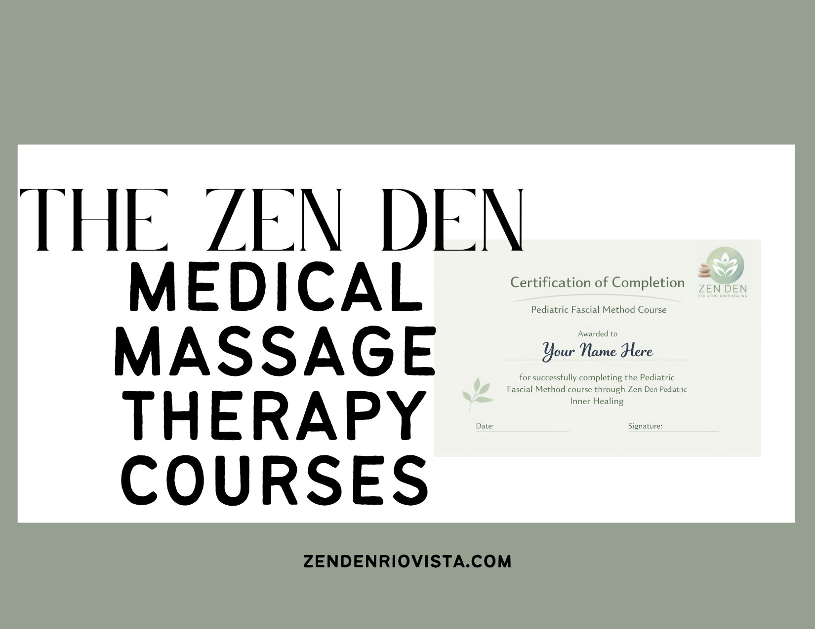 medical massage course online